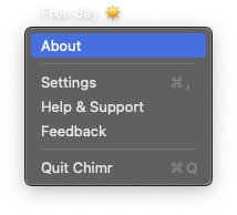 Menu Bar Right-click Menu